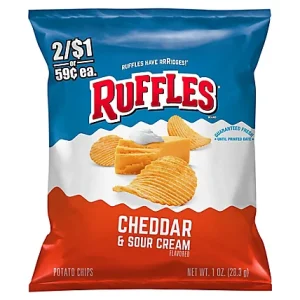 Ruffles Potato chips 1oz