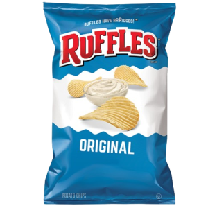 Ruffles Potato chips 1.5 oz