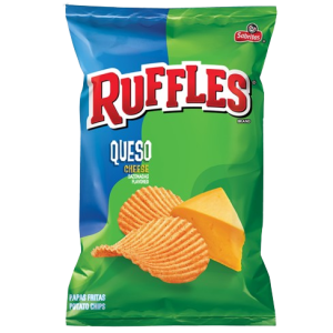 Ruffles Queso Potato chips 1.5oz