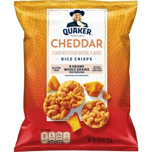 Quaker Cheddar Rice Crisps 0.67 oz